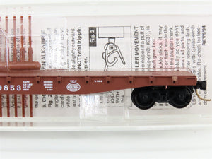 N Scale Micro-Trains MTL 45040 NYC New York Central 50' Flat Car #499853
