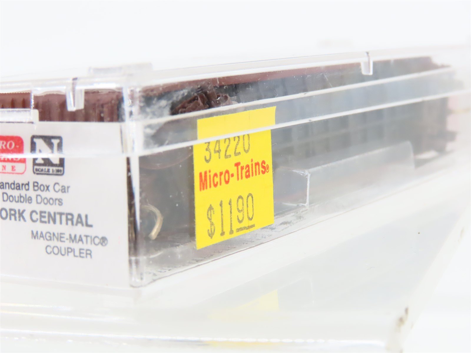 N Scale Micro-Trains MTL 34220 NYC New York Central Early Bird 50' Boxcar #45390