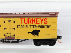 N Scale Micro-Trains MTL 05800090 MCPX Mandan Creamery & Produce 36' Reefer 2000