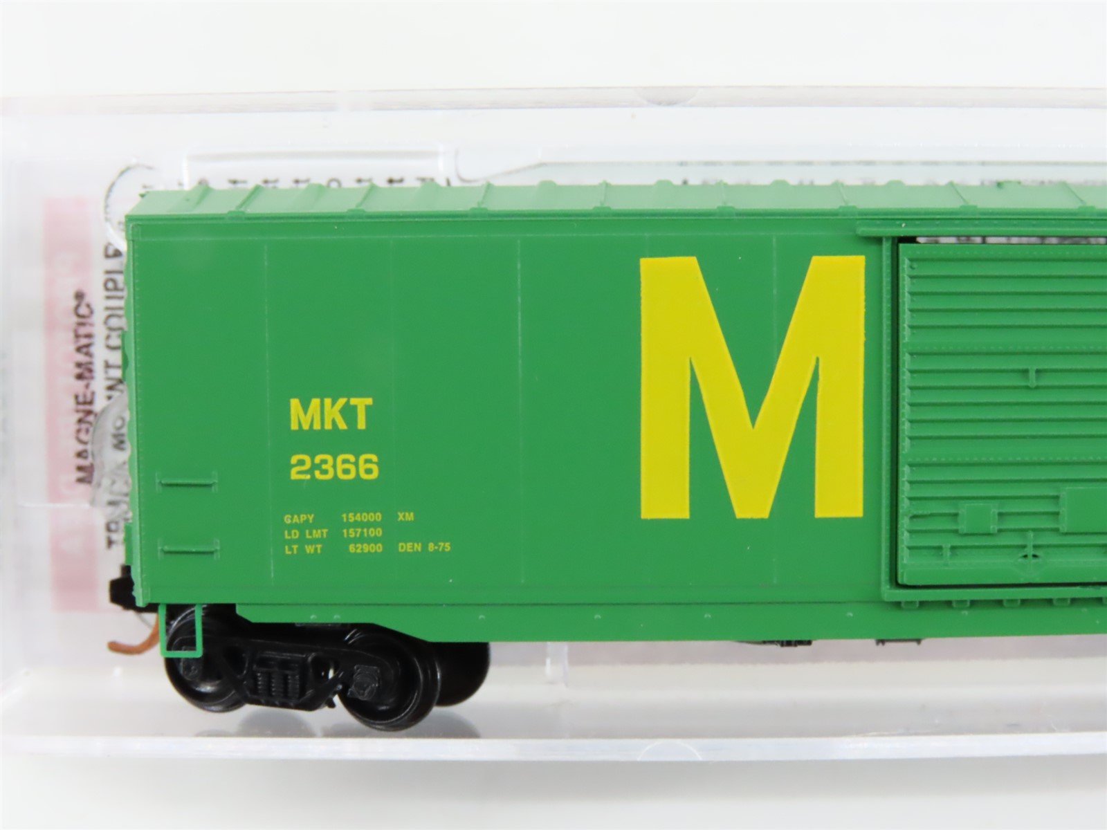 N Scale Micro-Trains MTL 07700211 MKT Missouri Kansas Texas 50' Box Car #2366