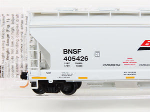 N Scale Micro-Trains MTL 09200281 BNSF Railway 2-Bay Centerflow Hopper #405426