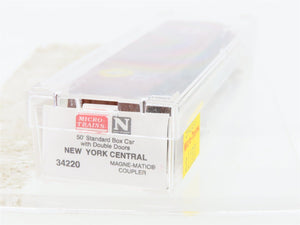 N Scale Micro-Trains MTL 34220 NYC New York Central Early Bird 50' Boxcar #45390