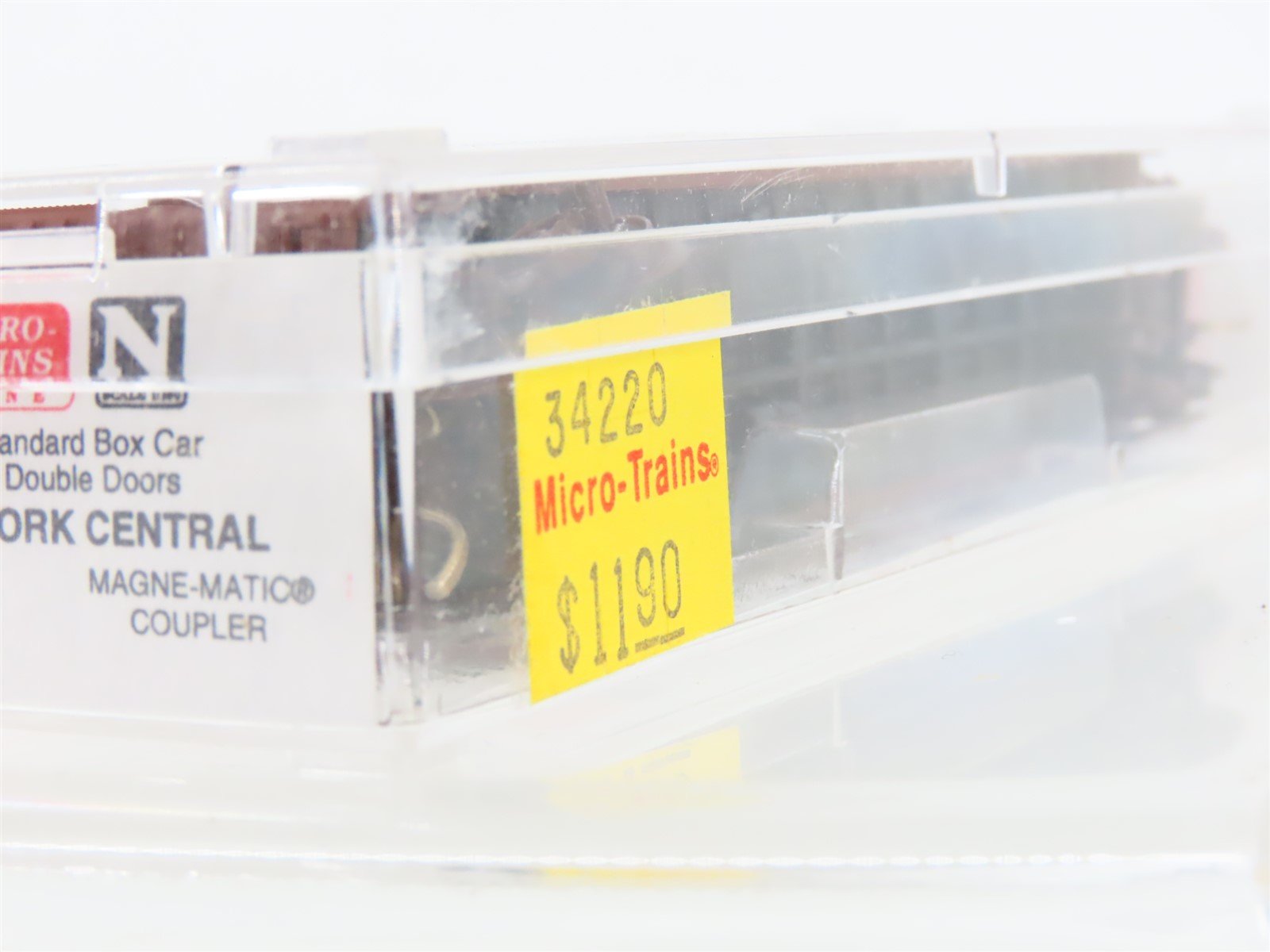 N Scale Micro-Trains MTL 34220 NYC New York Central Early Bird 50' Boxcar #45390