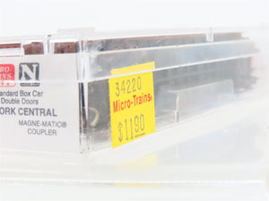 N Scale Micro-Trains MTL 34220 NYC New York Central Early Bird 50' Boxcar #45390