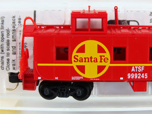 N Scale Micro-Trains MTL 100030 ATSF Santa Fe 36' Steel Side Caboose #999245