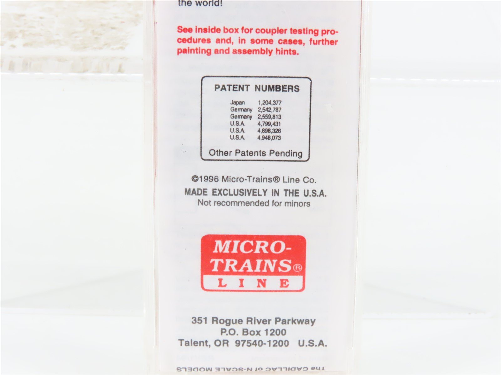 N Scale Micro-Trains MTL 100030 ATSF Santa Fe 36' Steel Side Caboose #999245