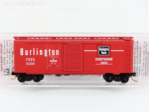 N Scale Micro-Trains MTL 02200130 CB&Q Burlington Route 40' Box Car #41554