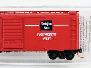 N Scale Micro-Trains MTL 02200130 CB&Q Burlington Route 40' Box Car #41554