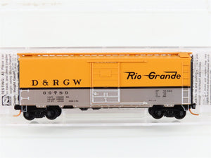 N Scale Micro-Trains MTL 02000866 D&RGW Rio Grande 40' Single Door Boxcar #69789