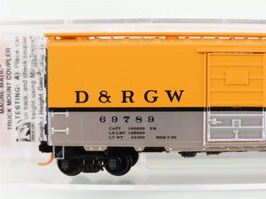 N Scale Micro-Trains MTL 02000866 D&RGW Rio Grande 40' Single Door Boxcar #69789