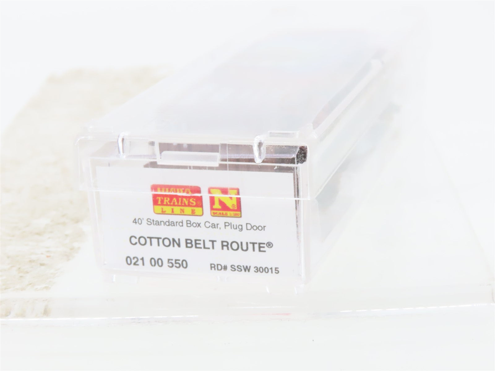 N Scale Micro-Trains MTL 02100550 SSW Cotton Belt Blue Streak 40' Box Car #30015