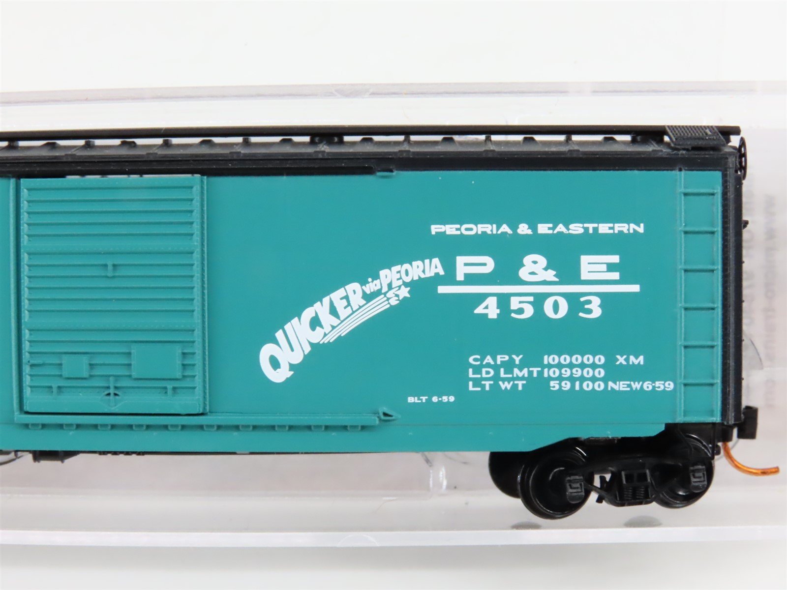 N Scale Micro-Trains MTL 03100400 P&E New York Central System 50' Box Car #4503
