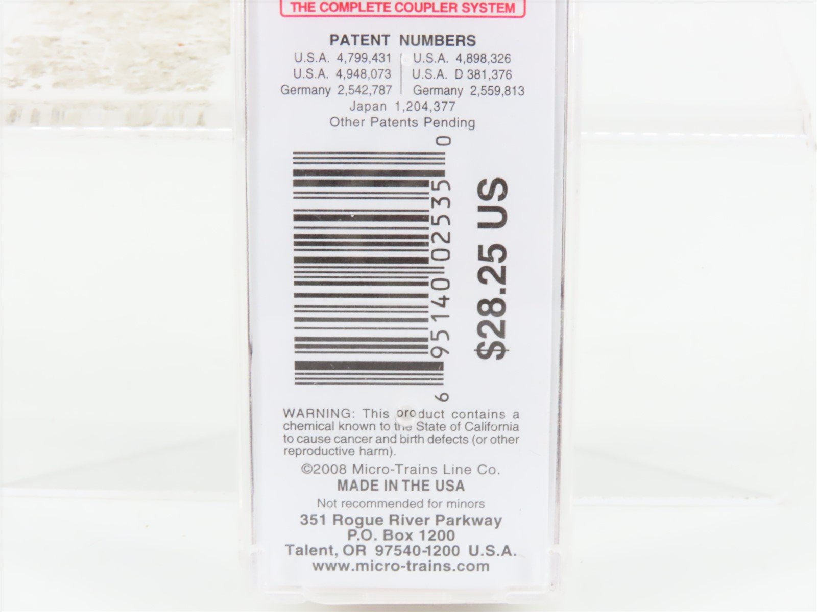 N Scale Micro-Trains MTL 03100370 KCS Kansas City Southern 50' Box Car #400