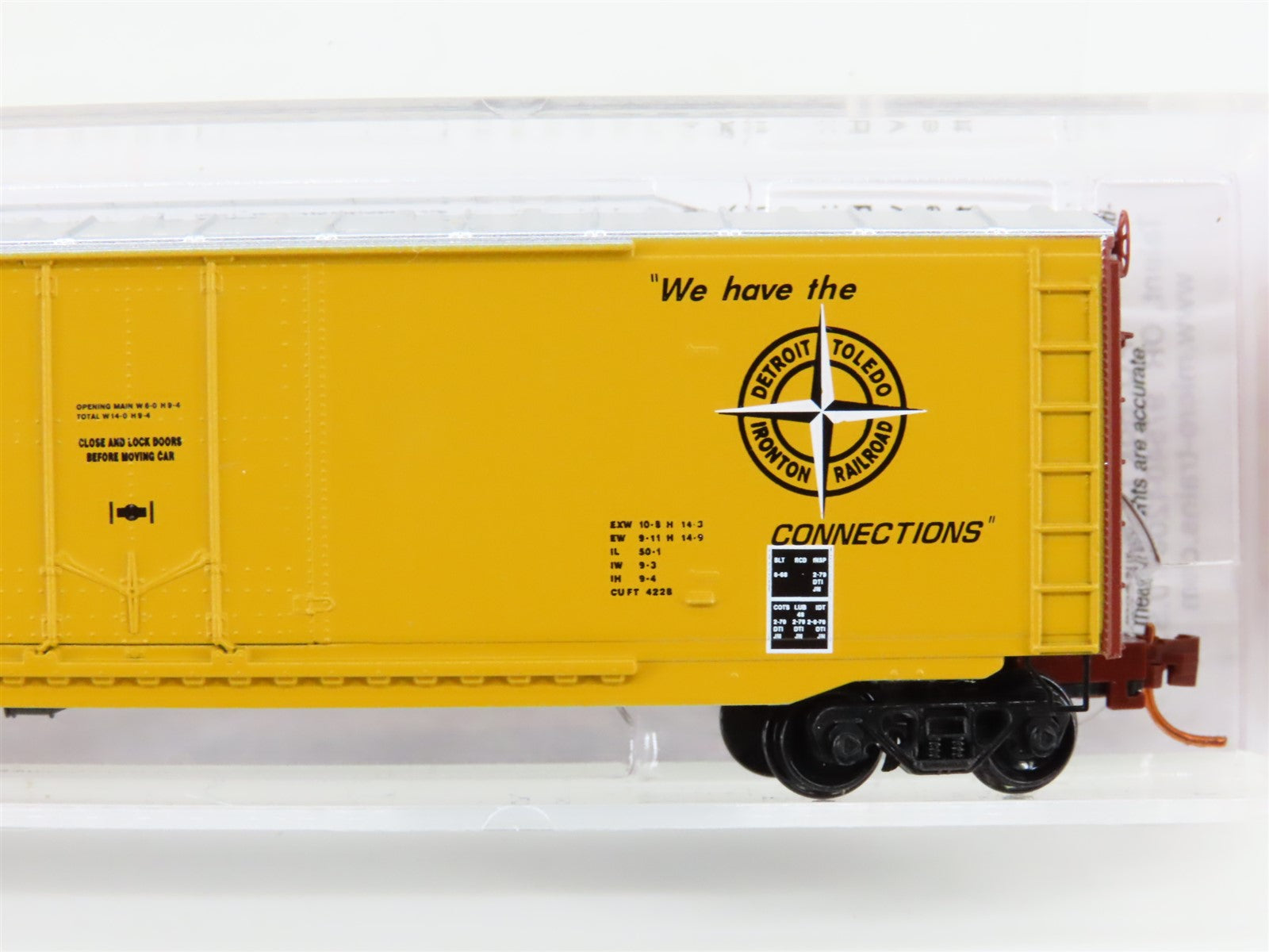 N Scale Micro-Trains MTL 07500190 DTI Detroit Toledo & Ironton 50' Boxcar #20066