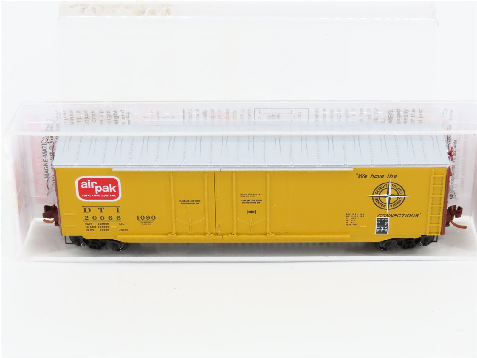 N Scale Micro-Trains MTL 07500190 DTI Detroit Toledo & Ironton 50' Boxcar #20066