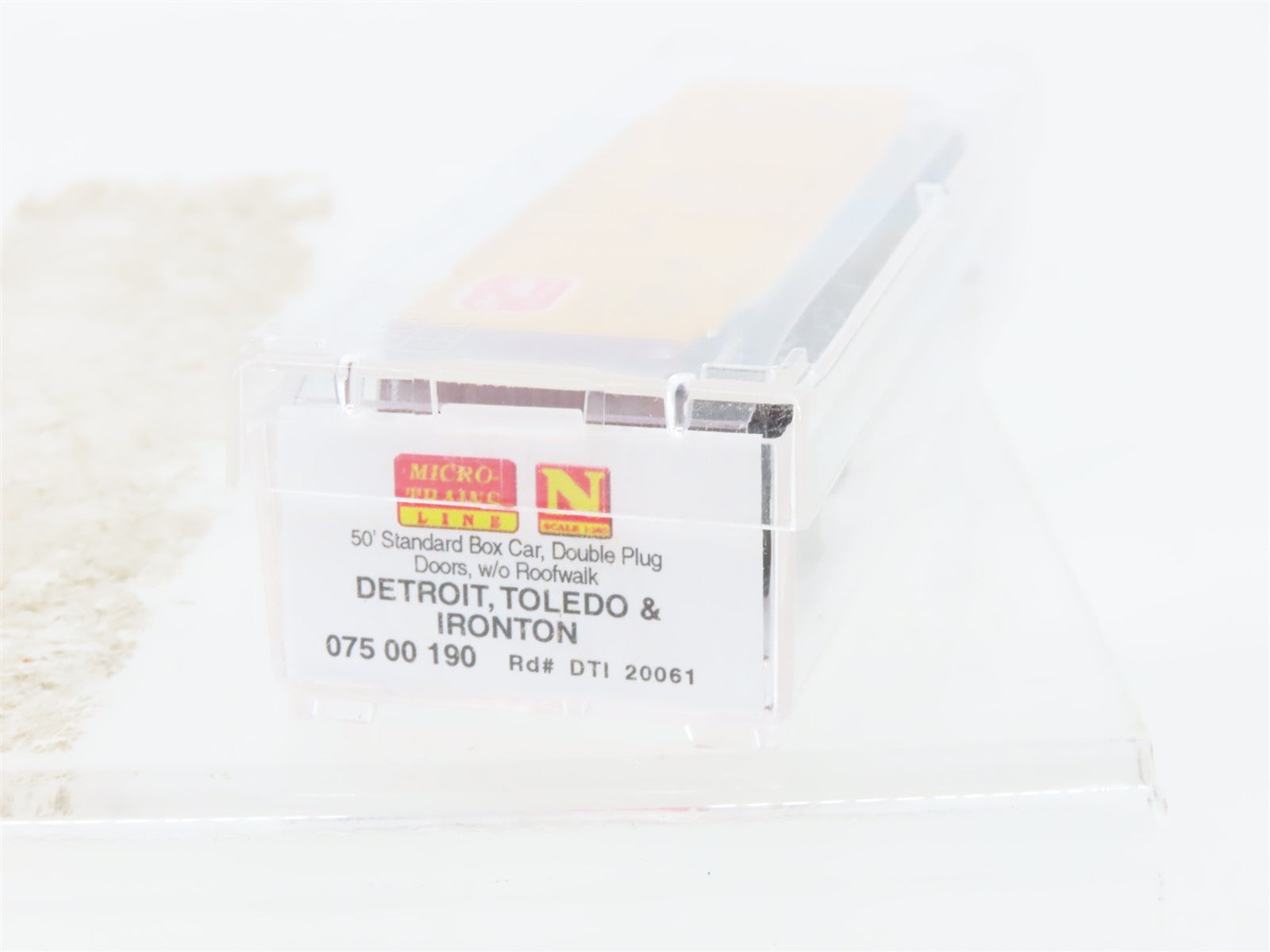 N Scale Micro-Trains MTL 07500190 DTI Detroit Toledo & Ironton 50' Boxcar #20066