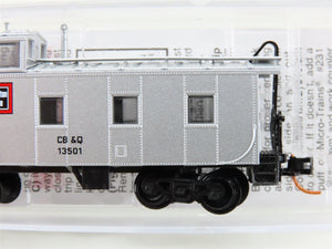 N Scale Micro-Trains MTL 10000290 CB&Q Burlington Route 36' Caboose #13501