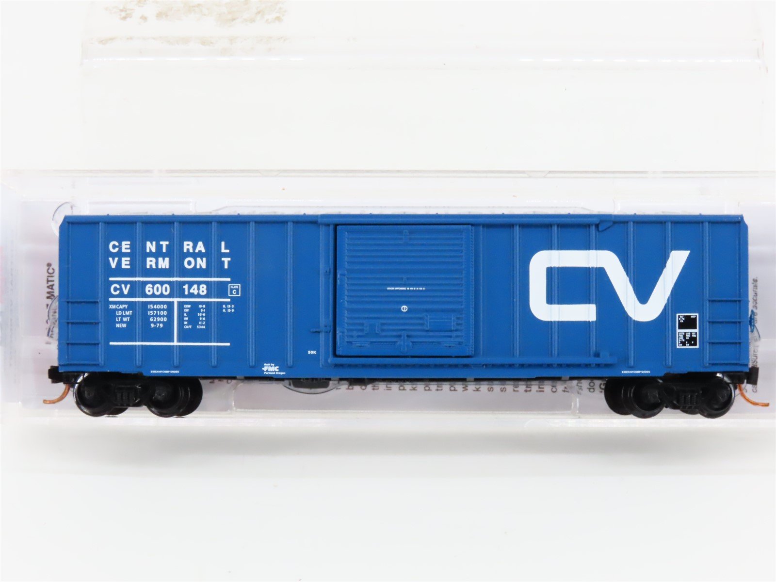 N Scale Micro-Trains MTL 02500700 CV Central Vermont 50' Box Car #600148