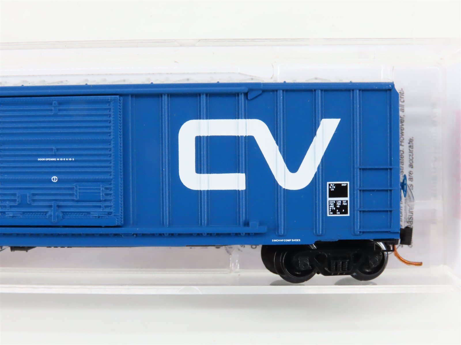 N Scale Micro-Trains MTL 02500700 CV Central Vermont 50' Box Car #600148
