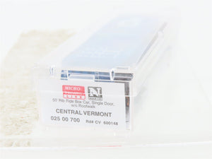 N Scale Micro-Trains MTL 02500700 CV Central Vermont 50' Box Car #600148