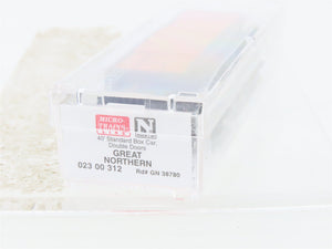 N Scale Micro-Trains MTL 02300312 GN Glacier National Park 40' Box Car #38780
