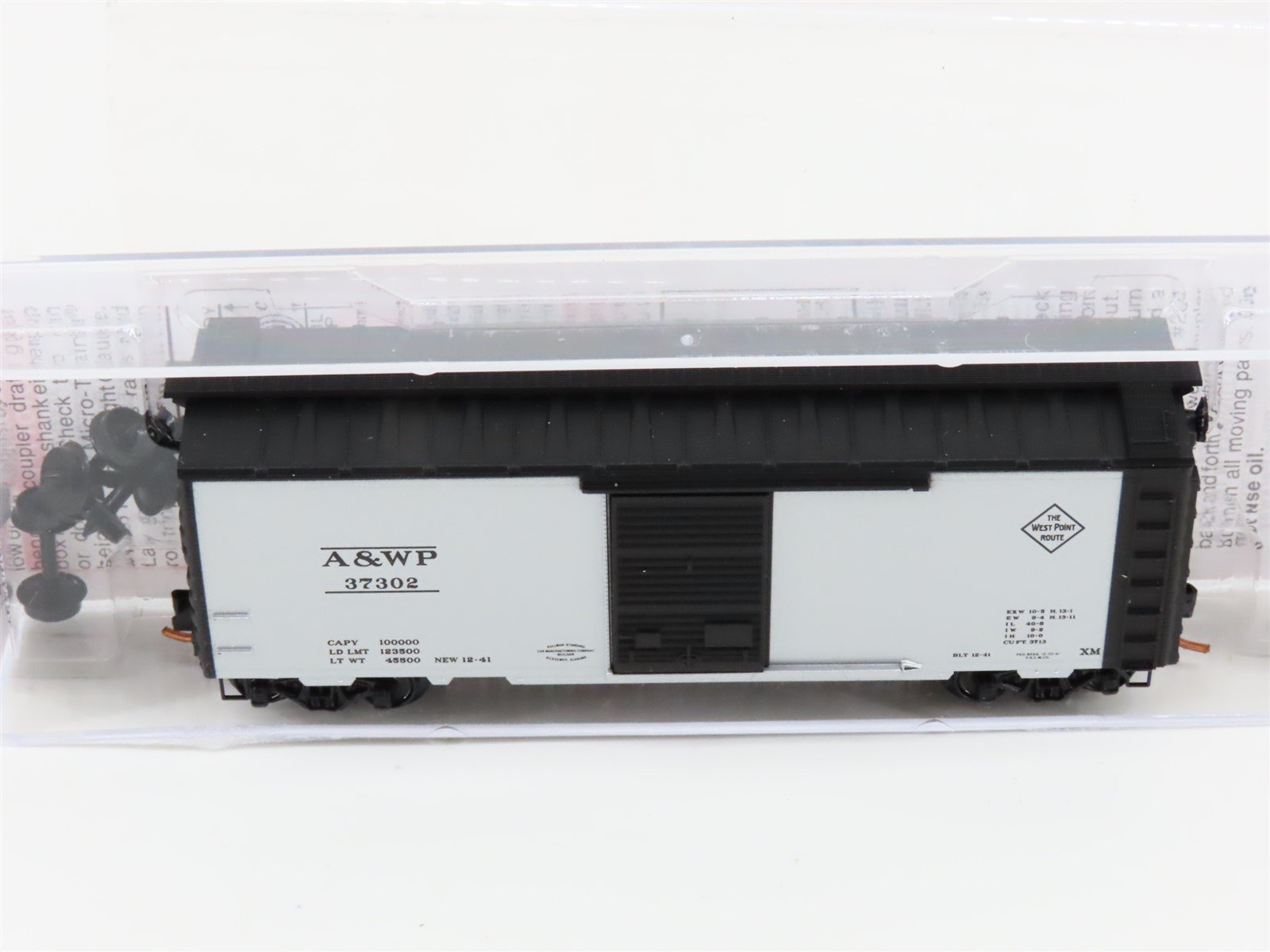 N Scale Micro-Trains MTL 02000746 S&WP The West Point Route 40' Box Car #37302