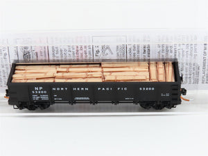 N Scale Micro-Trains MTL 08300042 NP Northern Pacific 40' Gondola #53200 w/ Load