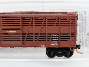 N Micro-Trains MTL 03500110 T&P Texas & Pacific 40' Despatch Stock Car #21600