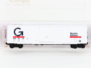 N Scale Micro-Trains MTL 02500400 BM Boston & Maine Guilford 50' Box Car #3278