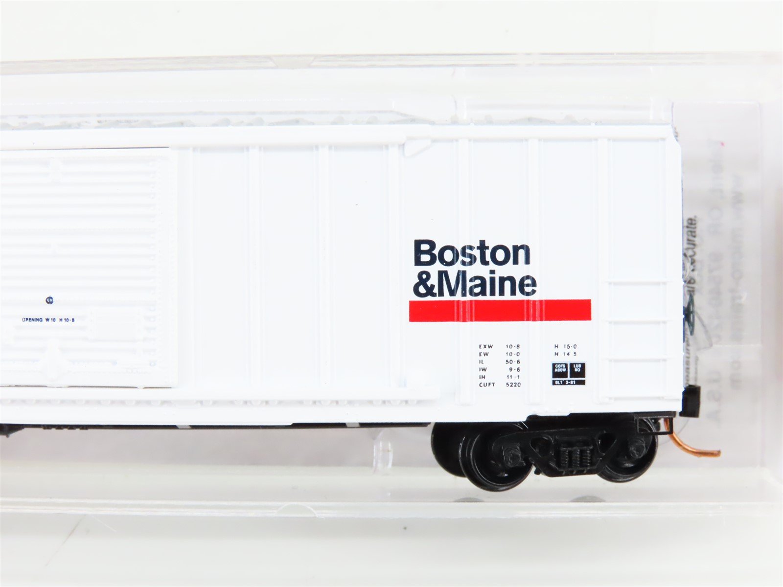 N Scale Micro-Trains MTL 02500400 BM Boston & Maine Guilford 50' Box Car #3278
