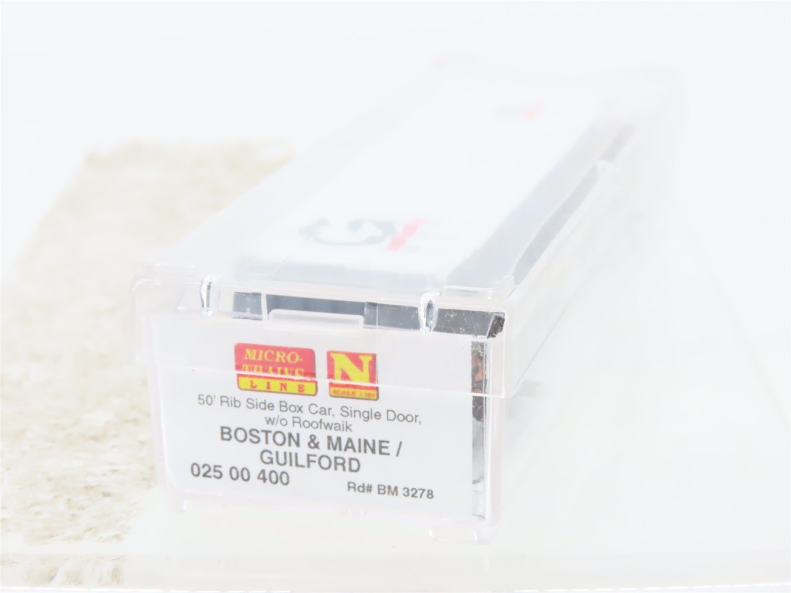 N Scale Micro-Trains MTL 02500400 BM Boston & Maine Guilford 50' Box Car #3278