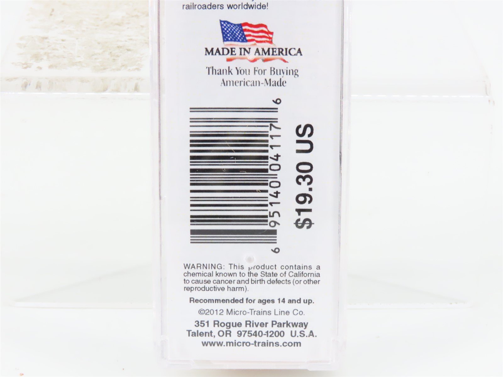 N Scale Micro-Trains MTL 02100886 PRR Pennsylvania 40' Plug Door Box Car #19103