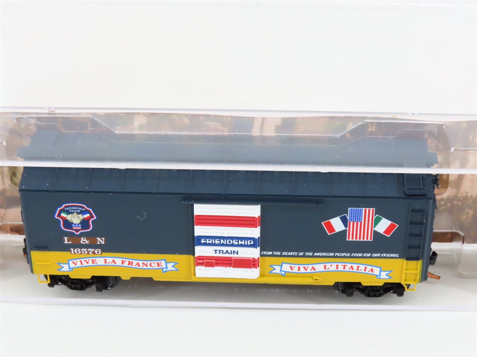 N Scale Micro-Trains MTL 02000057 L&N Friendship Train 40' Box Car #16576