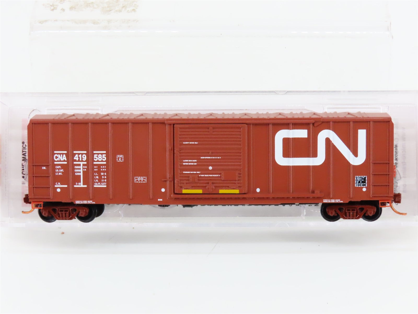 N Scale Micro-Trains MTL 02500650 CNA Canadian National 50' Box Car #419585