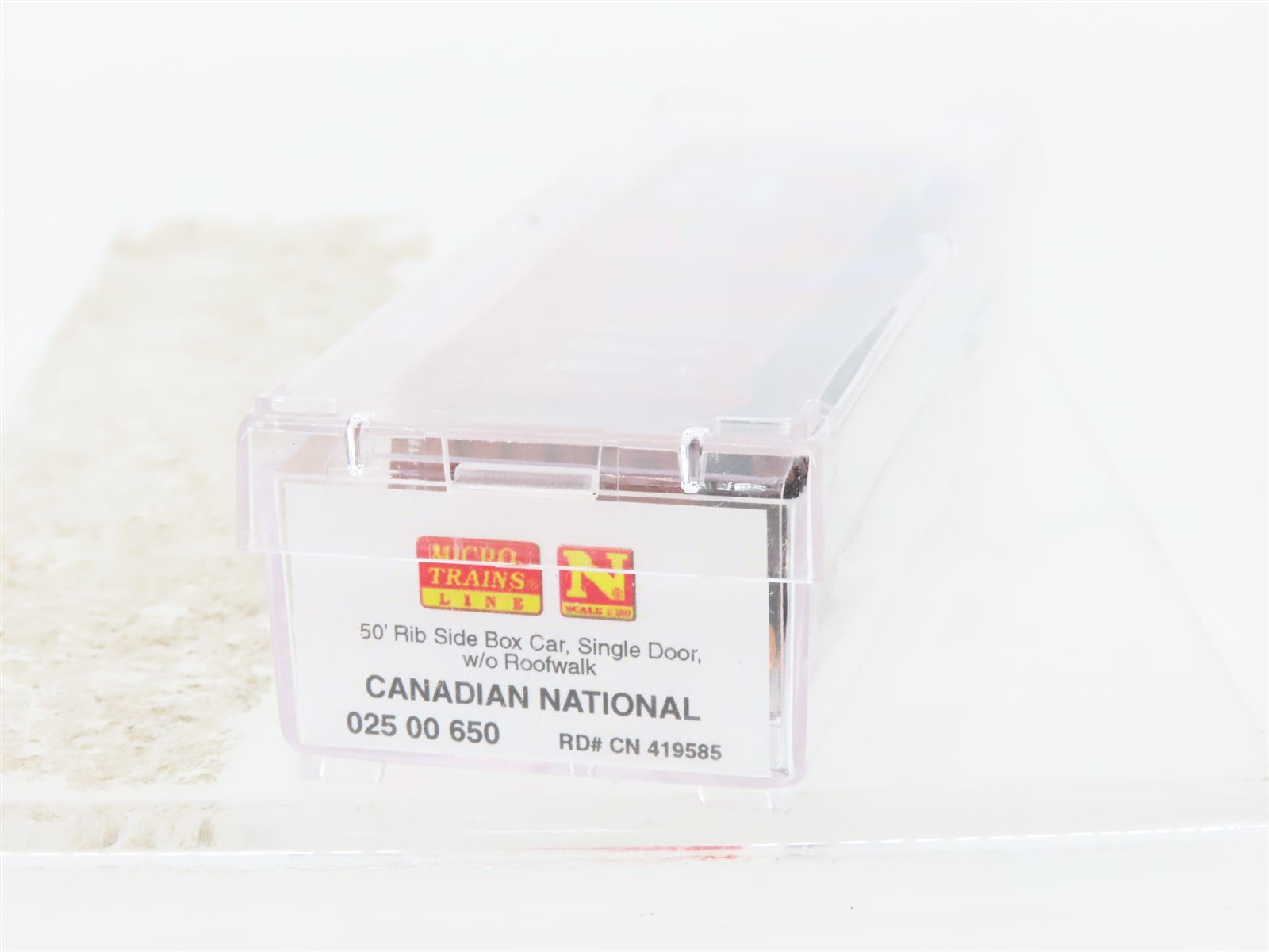 N Scale Micro-Trains MTL 02500650 CNA Canadian National 50' Box Car #419585