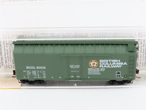 N Scale Micro-Trains MTL 21230 BCOL British Columbia 40' Box Car #8002