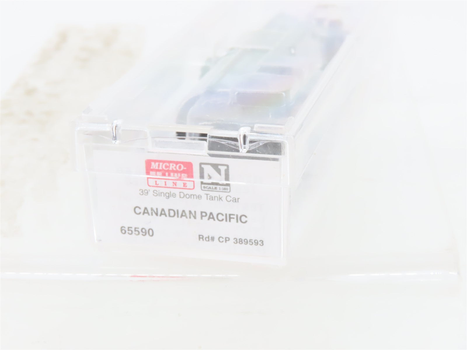 N Scale Micro-Trains MTL 65590 CP Canadian Pacific Single Dome Tank Car #389593