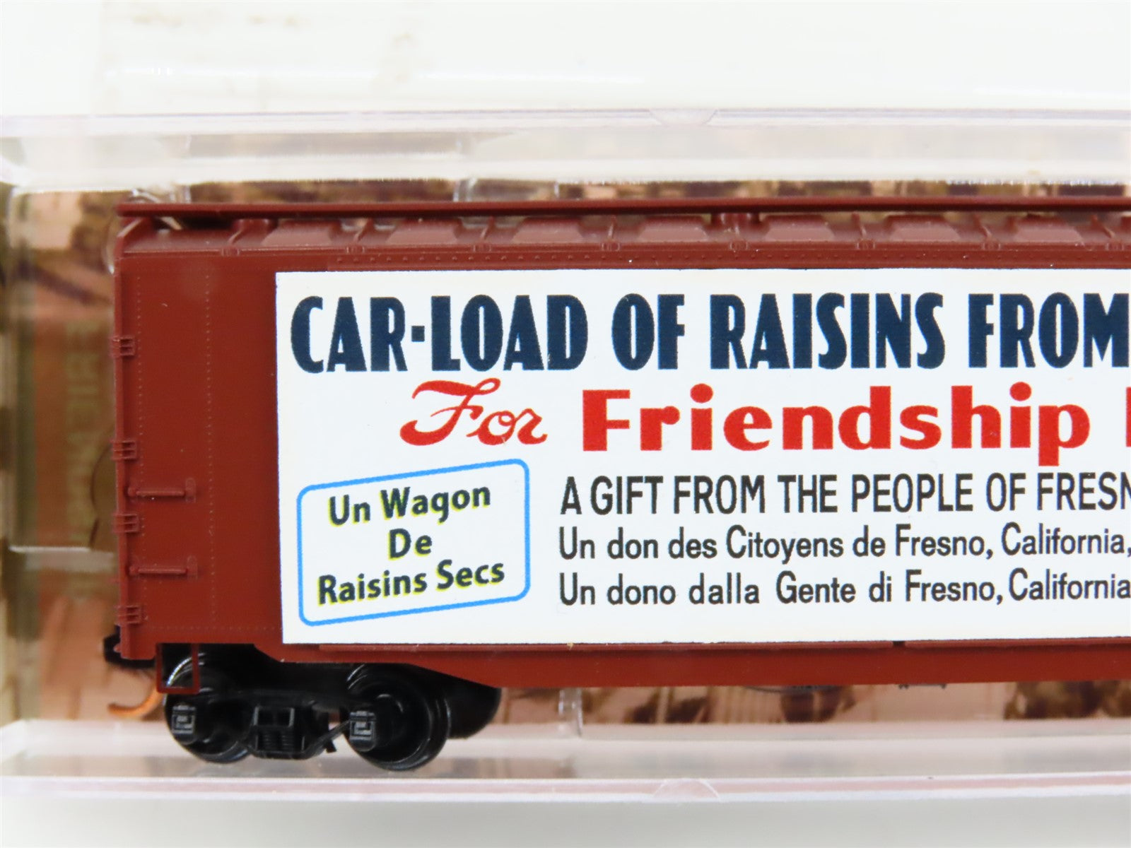 N Micro-Trains MTL 07800150 PRR Pennsylvania Fresno Friendship 50' Boxcar #82055