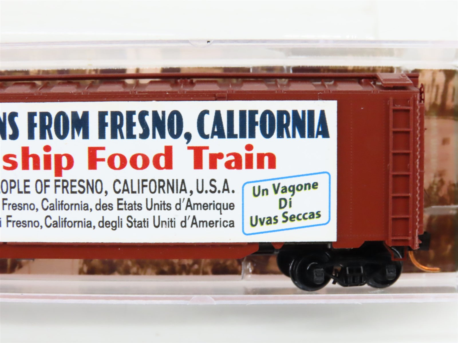 N Micro-Trains MTL 07800150 PRR Pennsylvania Fresno Friendship 50' Boxcar #82055