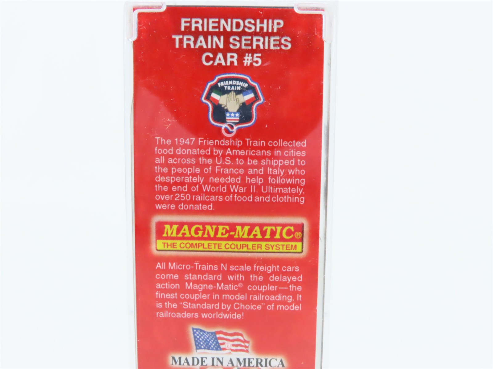 N Scale Micro-Trains MTL 12000280 Seaboard Friendship 40' Box Car #18071