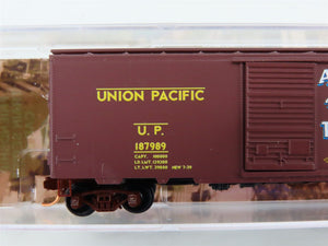 N Scale Micro-Trains MTL 02000017 UP Friendship Arkansas 40' Box Car #187989