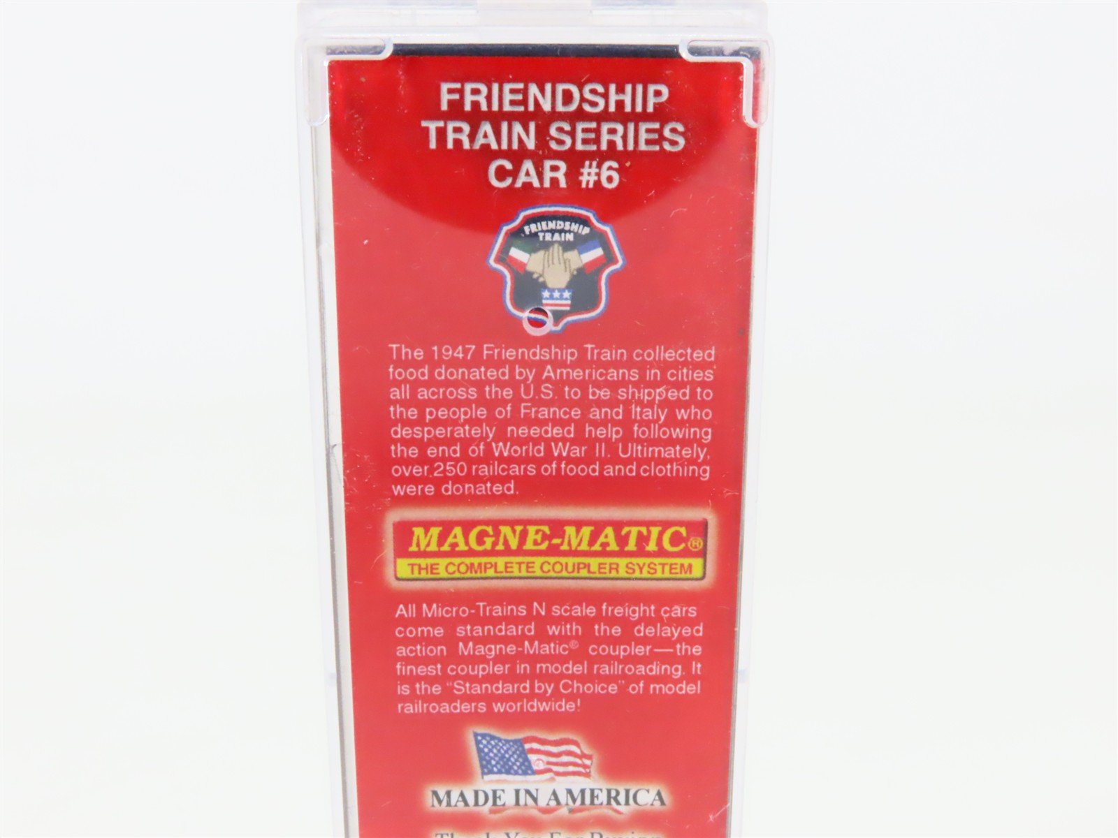 N Scale Micro-Trains MTL 02000017 UP Friendship Arkansas 40' Box Car #187989