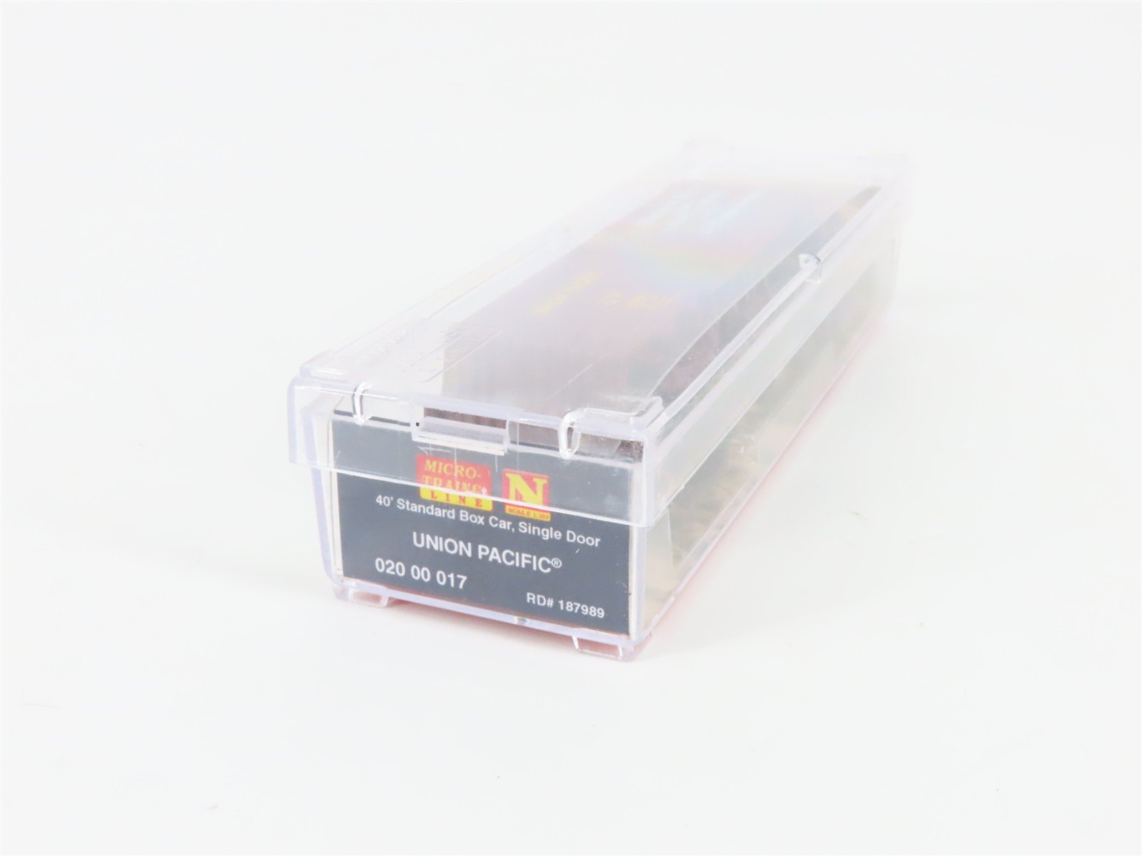 N Scale Micro-Trains MTL 02000017 UP Friendship Arkansas 40' Box Car #187989