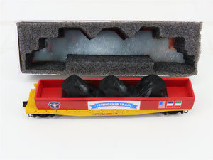 N Scale Micro-Trains MTL 04500460 CNW Friendship Train 50' Flat Car #44335