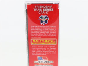 N Scale Micro-Trains MTL 04500460 CNW Friendship Train 50' Flat Car #44335