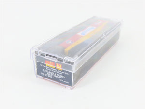 N Scale Micro-Trains MTL 04500460 CNW Friendship Train 50' Flat Car #44335
