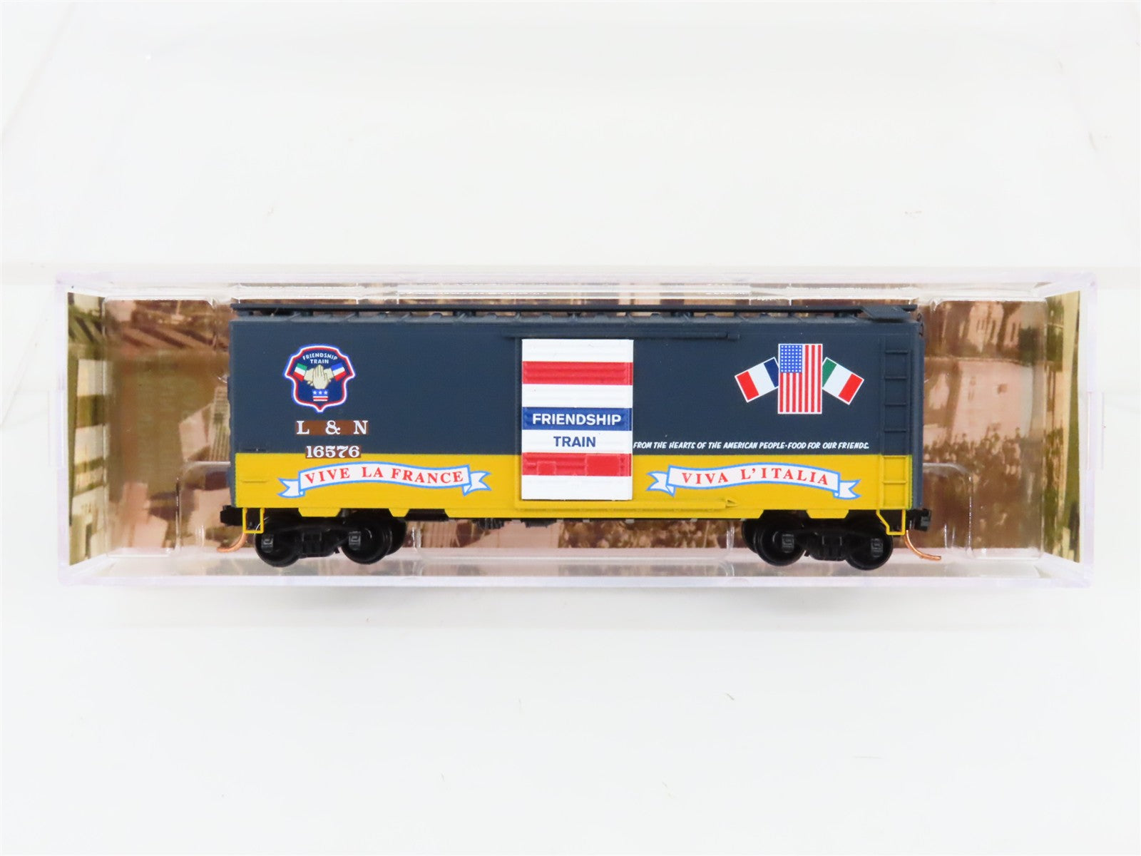N Scale Micro-Trains MTL 02000057 L&N Friendship Train 40' Box Car #16576
