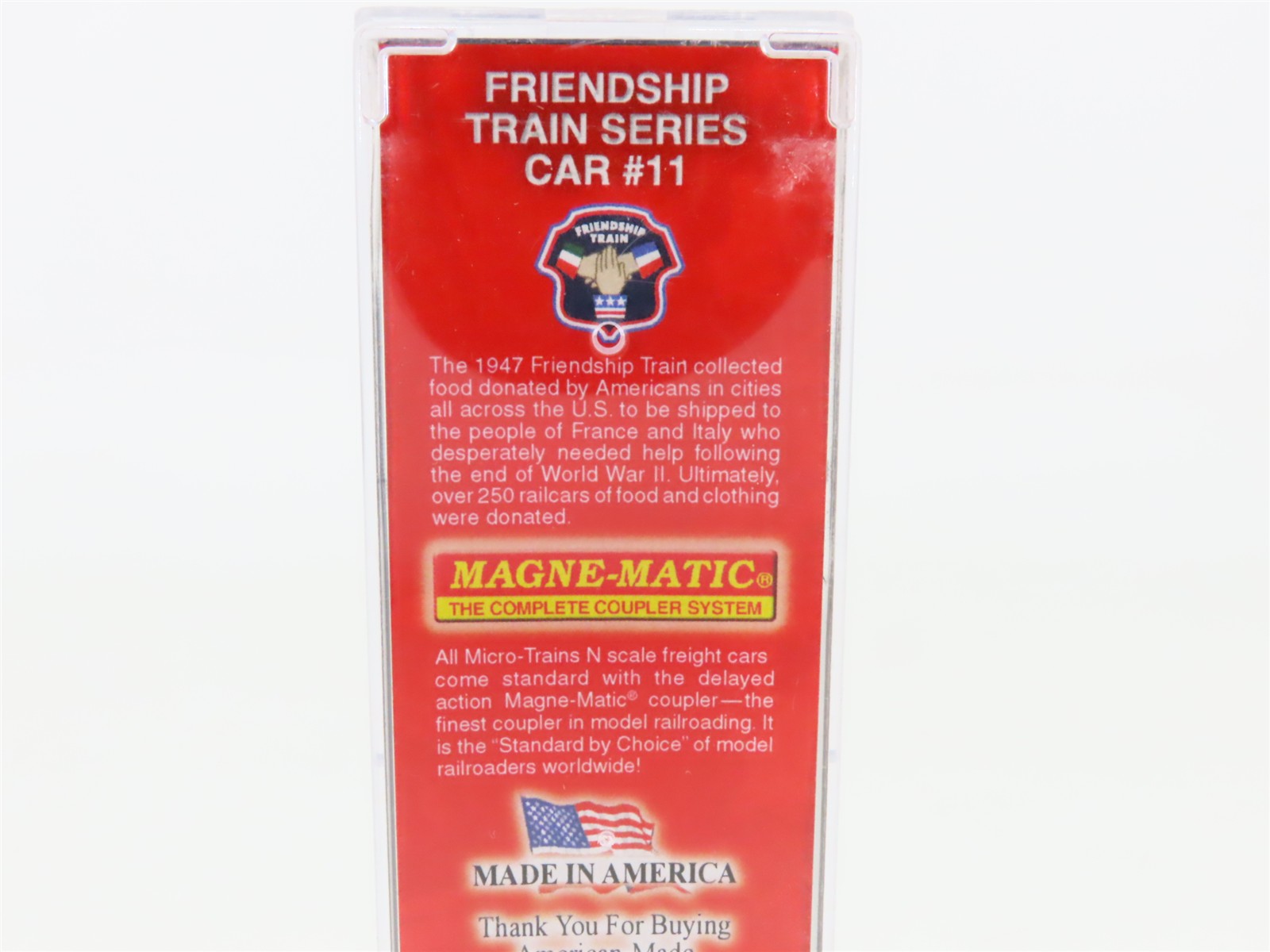 N Scale Micro-Trains MTL 02000057 L&N Friendship Train 40' Box Car #16576