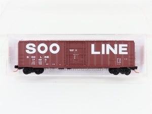 N Scale Micro-Trains MTL 02700060 SOO Line 50' Plug Door Box Car #17490