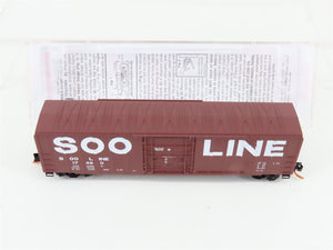 N Scale Micro-Trains MTL 02700060 SOO Line 50' Plug Door Box Car #17490